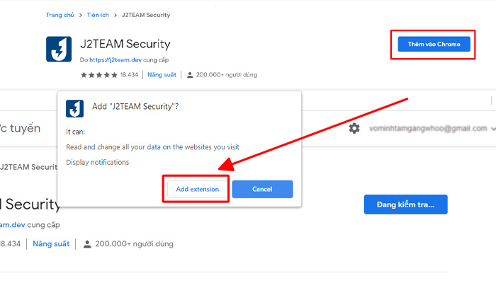 Cách bật khiên bảo vệ ảnh đại diện trên Facebook với J2TEAM Security