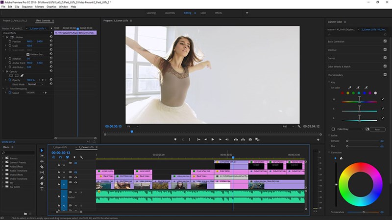 Adobe Premiere Pro là phần mềm chỉnh sửa video chuyên nghiệp
