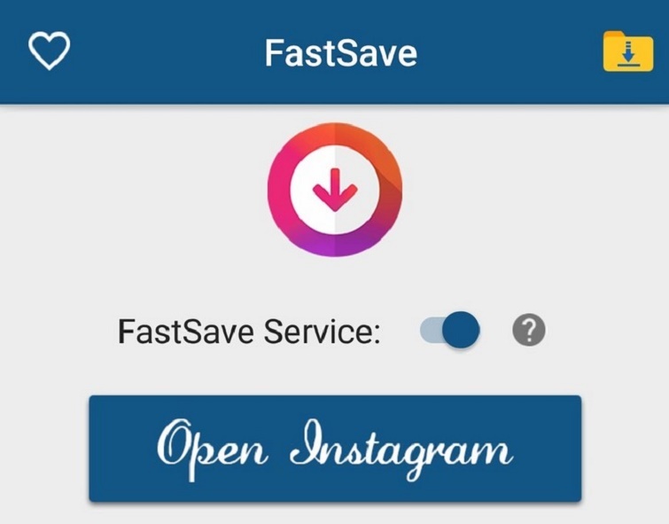 Kích hoạt ứng dụng và chọn mở Instagram
